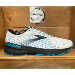Men’s Brooks Adrenaline GTS 22 Athletic Running Shoes Sneakers Size 11.5 D White